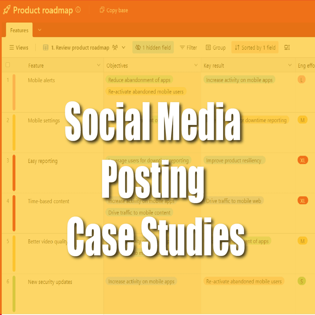 Social Media Posting case Studies Social Media Posting case Studies