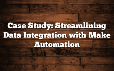 5 Method for Streamlining Data Integration with Make Automation