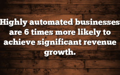 5 Highly Automated Businesses Revenue Growth