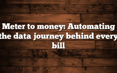 Meter to money: Automating the data journey behind every bill