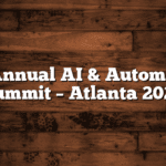 3rd Annual AI & Automation Summit – Atlanta 2025