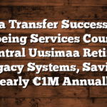 Kanta Transfer Success: The Wellbeing Services County of Central Uusimaa Retires Legacy Systems, Saving Nearly €1M Annually