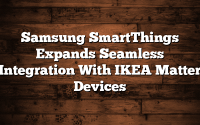 Samsung SmartThings Expands Seamless Integration With IKEA Matter Devices